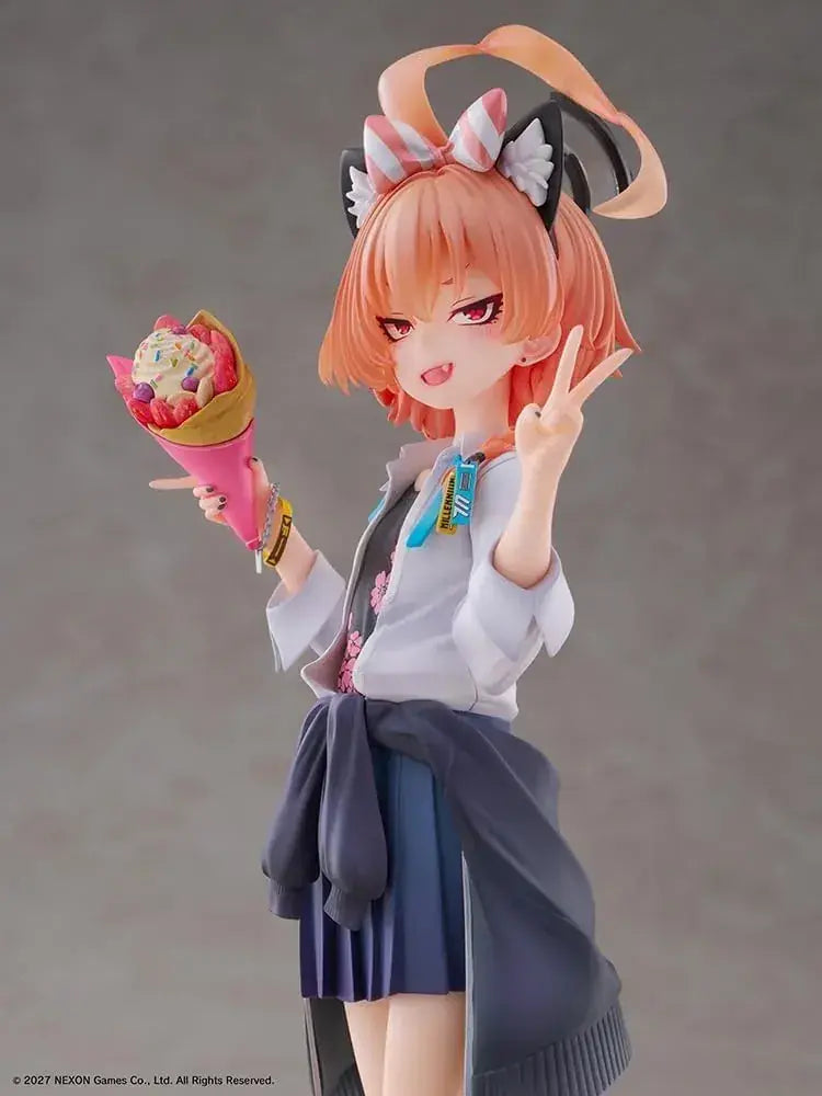 Wing Blue Archive Neru School Uniform Figure Face Part Removal