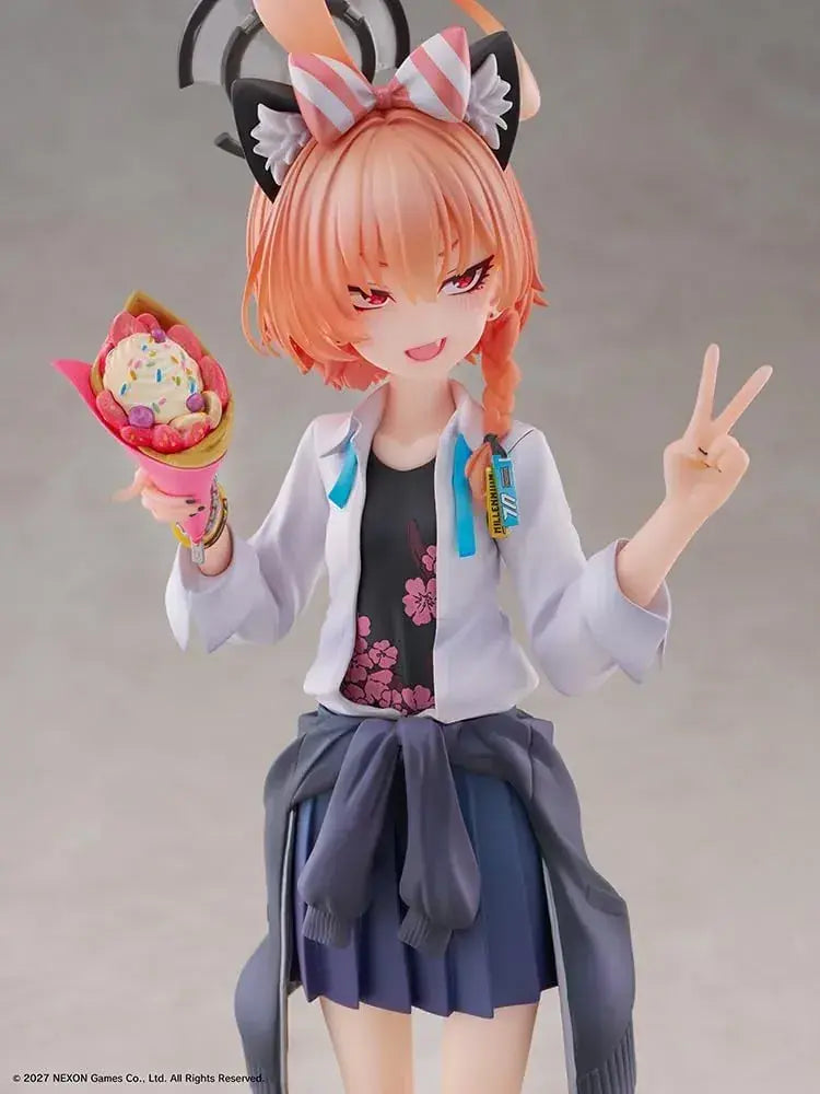 Wing Blue Archive Neru School Uniform Figure Face Part Removal