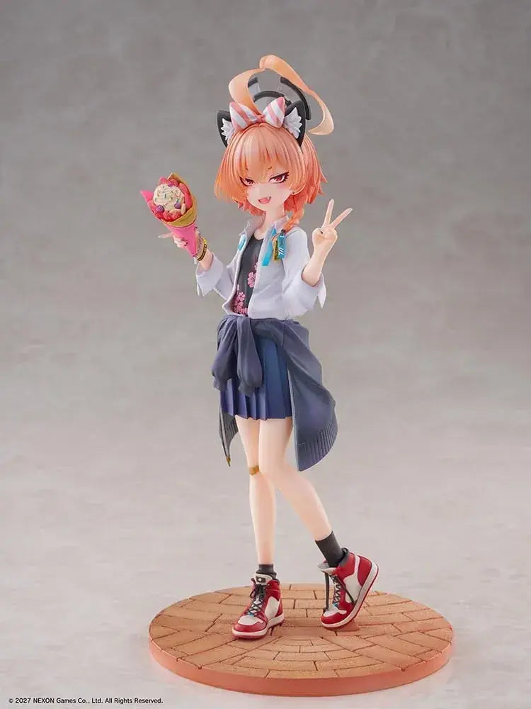 Wing Blue Archive Neru School Uniform Figure Face Part Removal
