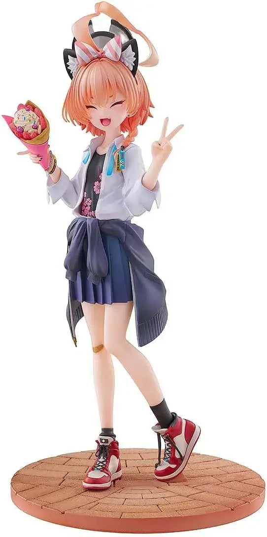 Wing Blue Archive Neru School Uniform Figure Face Part Removal