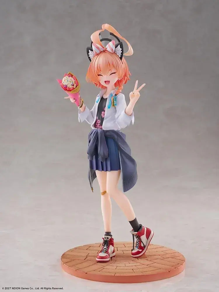 Wing Blue Archive Neru School Uniform Figure Face Part Removal