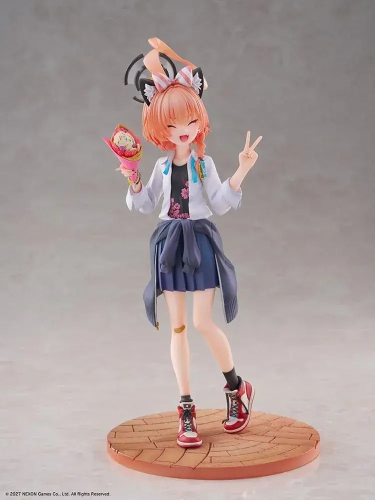 Wing Blue Archive Neru School Uniform Figure Face Part Removal