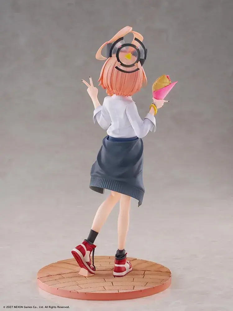Wing Blue Archive Neru School Uniform Figure Face Part Removal