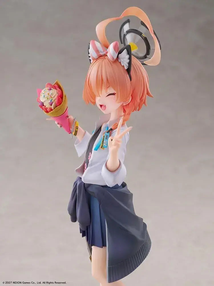 Wing Blue Archive Neru School Uniform Figure Face Part Removal