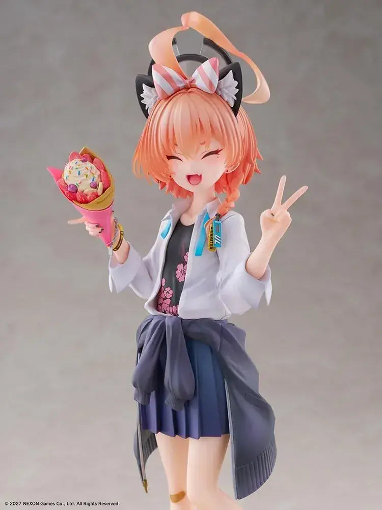 Wing Blue Archive Neru School Uniform Figure Face Part Removal
