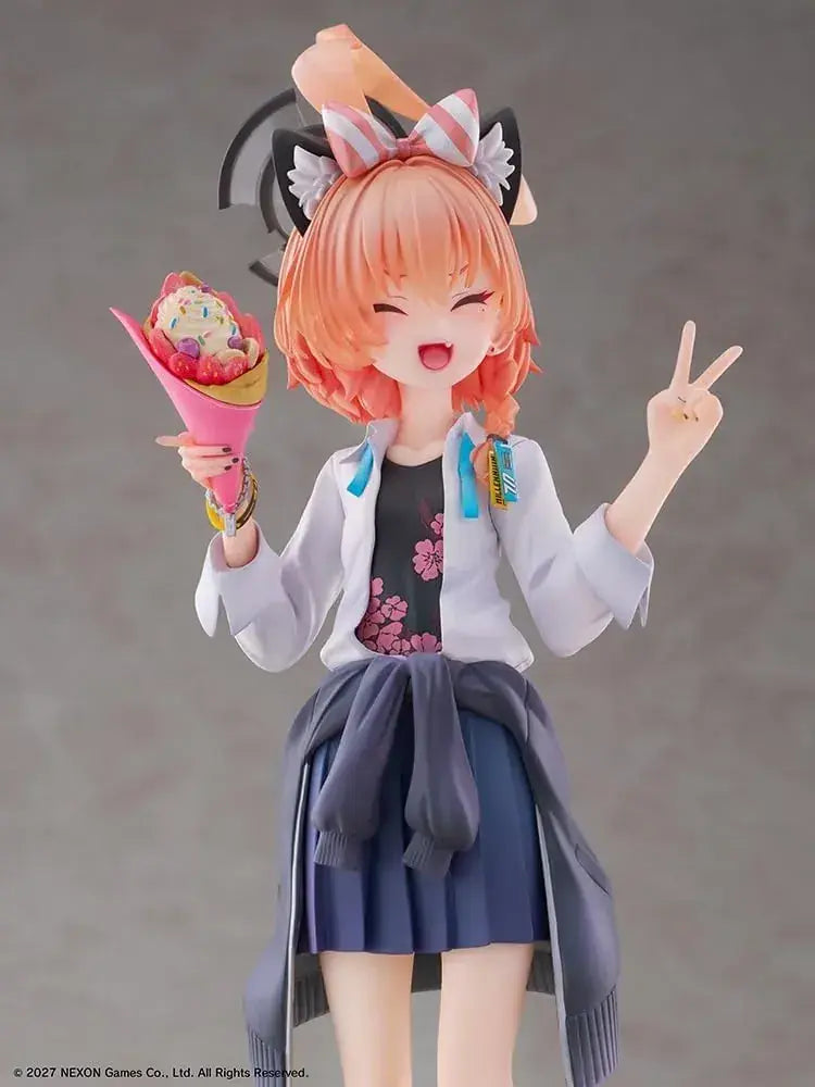 Wing Blue Archive Neru School Uniform Figure Face Part Removal
