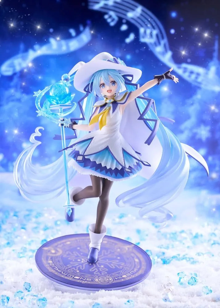 Taito Hatsune Miku Snow Miku All Stars 2014 PVC Figure 21cm