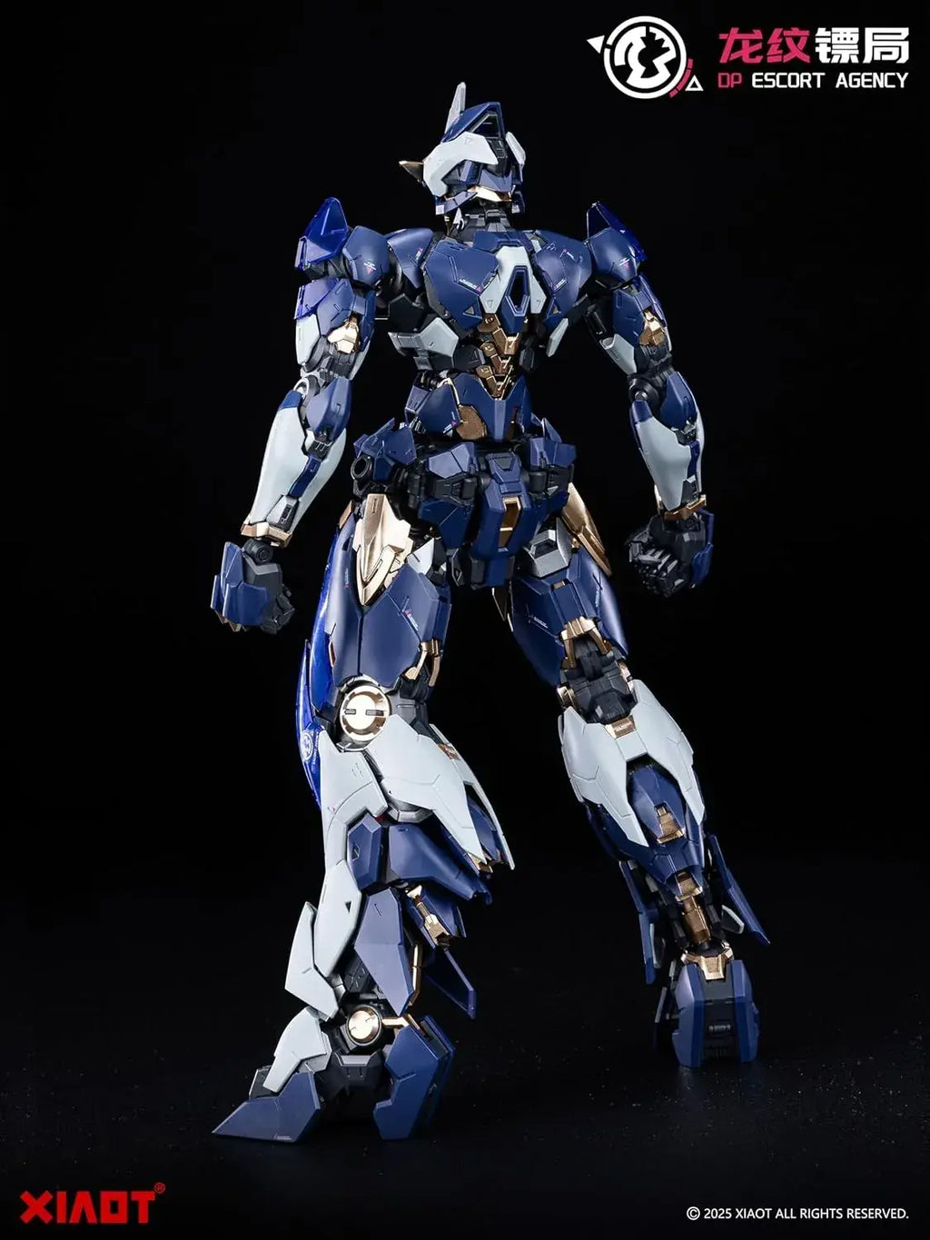 Xiaot Dragon Emblem Leiyou 1/100 Scale Blue Plastic Model Kit
