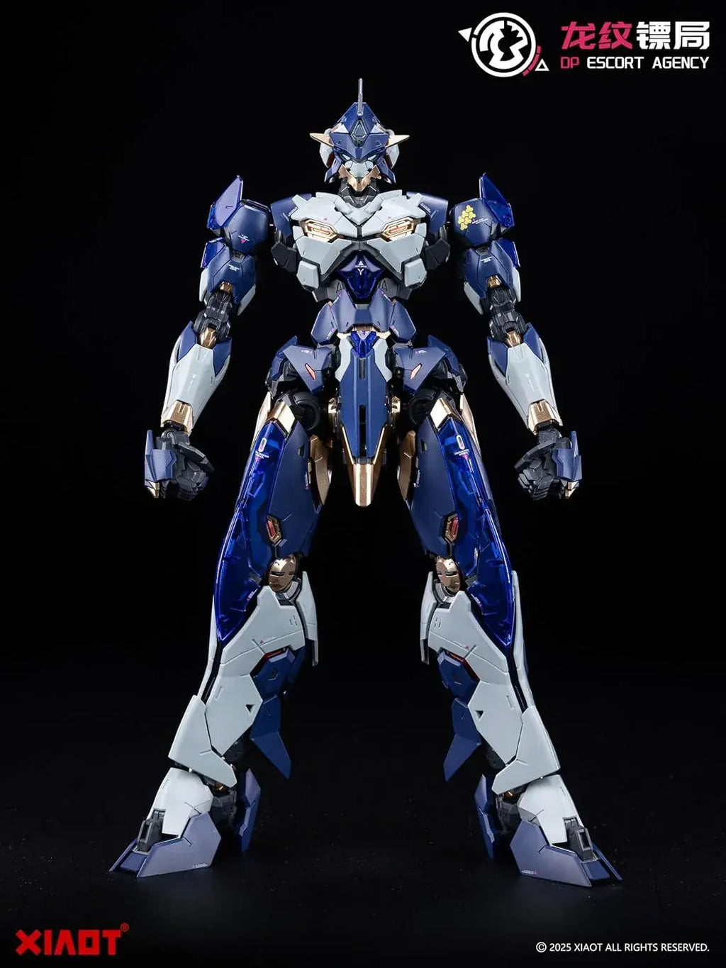 Xiaot Dragon Emblem Leiyou 1/100 Scale Blue Plastic Model Kit