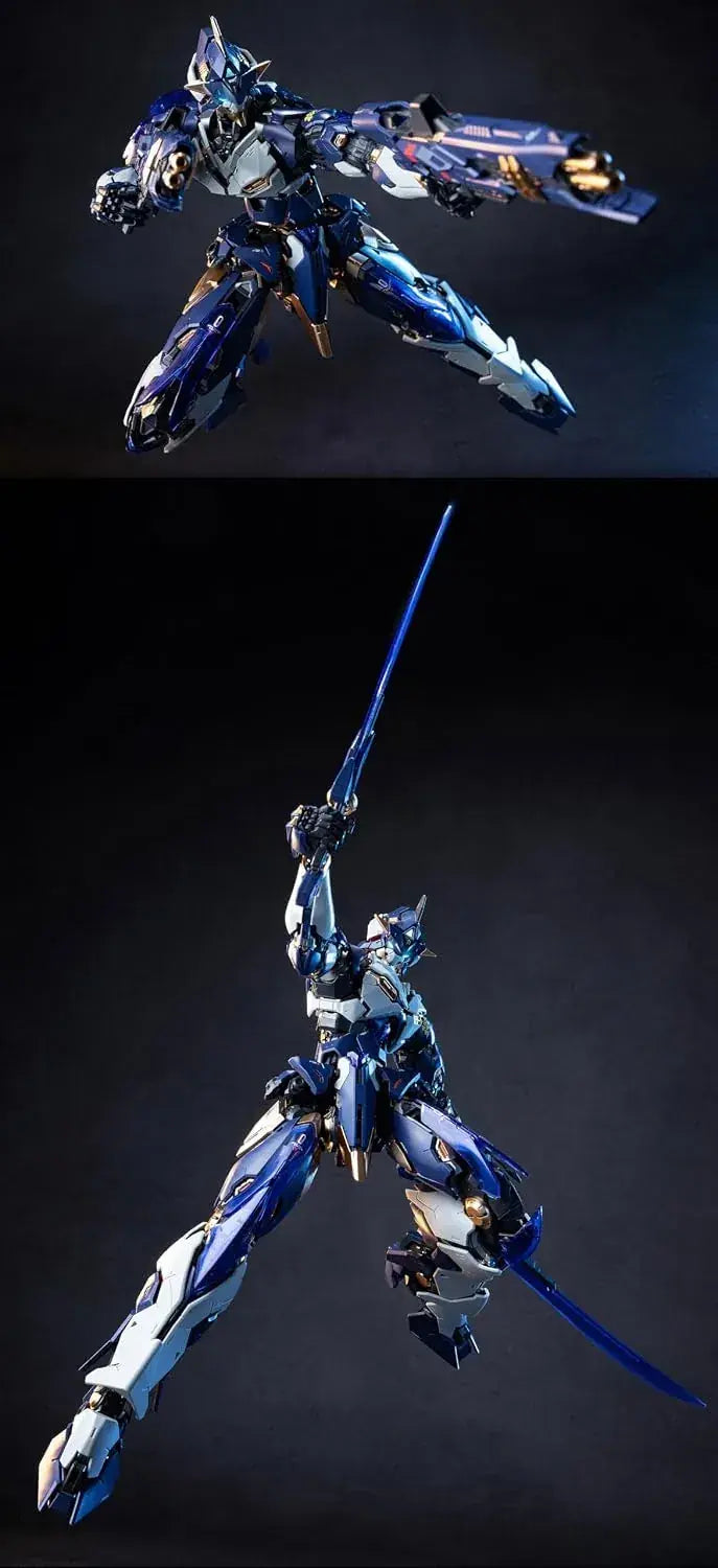 Xiaot Dragon Emblem Leiyou 1/100 Scale Blue Plastic Model Kit