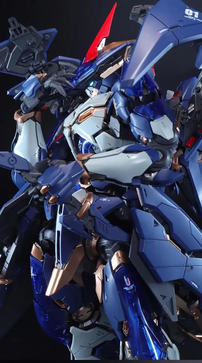 Xiaot Dragon Emblem Leiyou 1/100 Scale Blue Plastic Model Kit