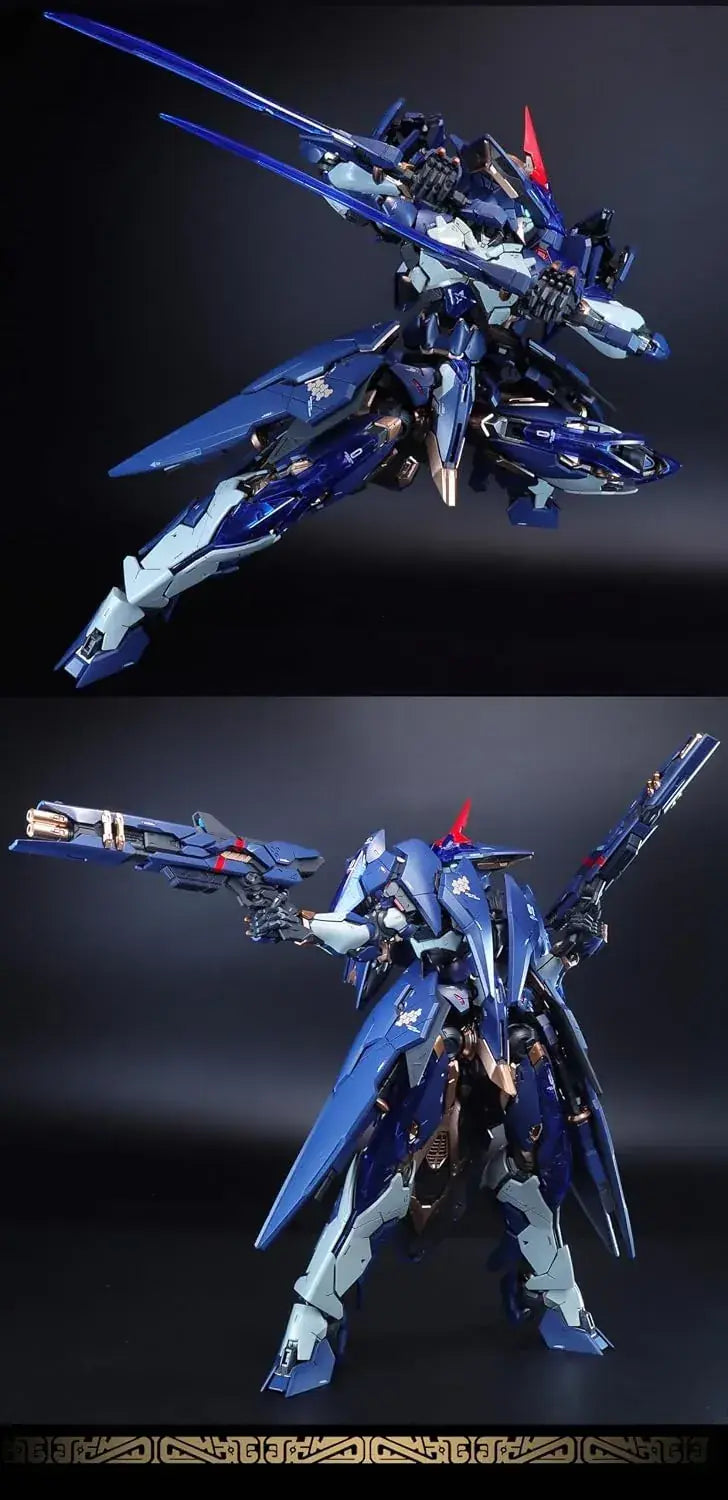 Xiaot Dragon Emblem Leiyou 1/100 Scale Blue Plastic Model Kit