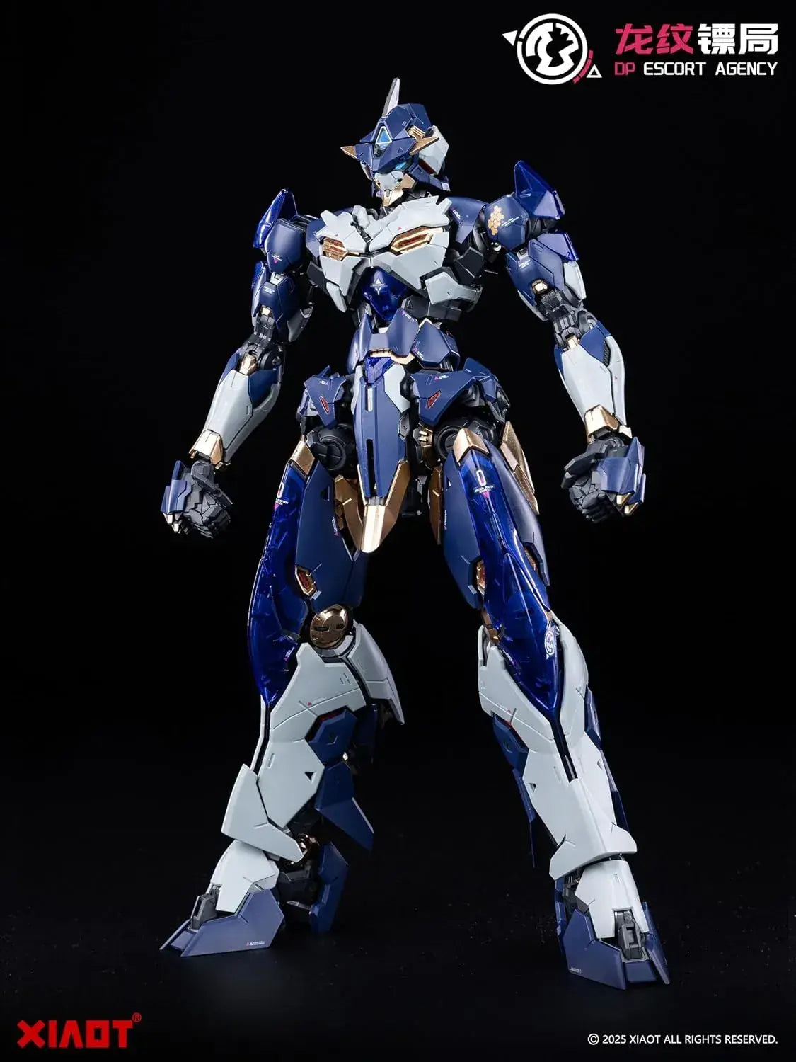 Xiaot Dragon Emblem Leiyou 1/100 Scale Blue Plastic Model Kit