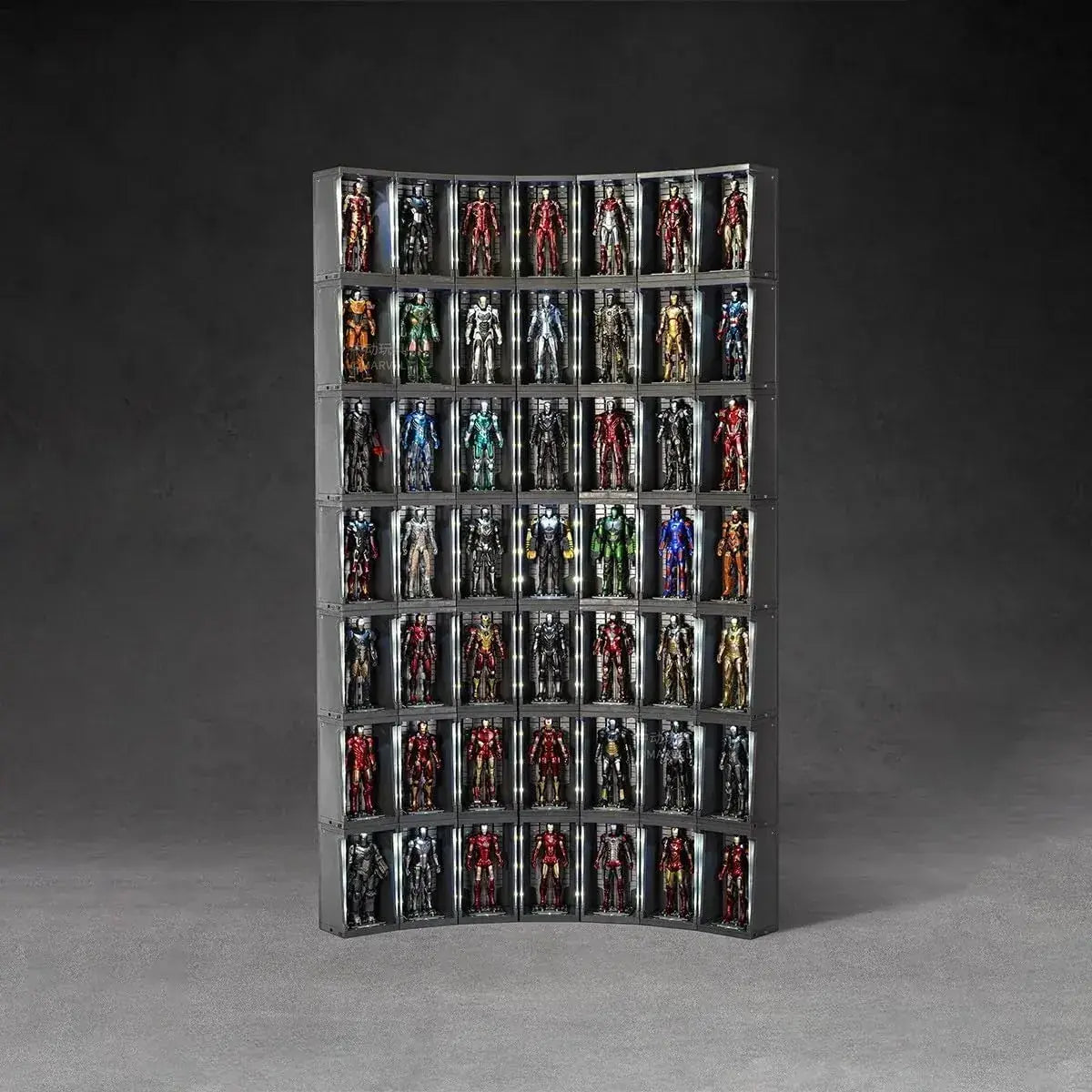 ZD Toys Iron Man MK1 Figure Hall of Armor Articulated Toy Set