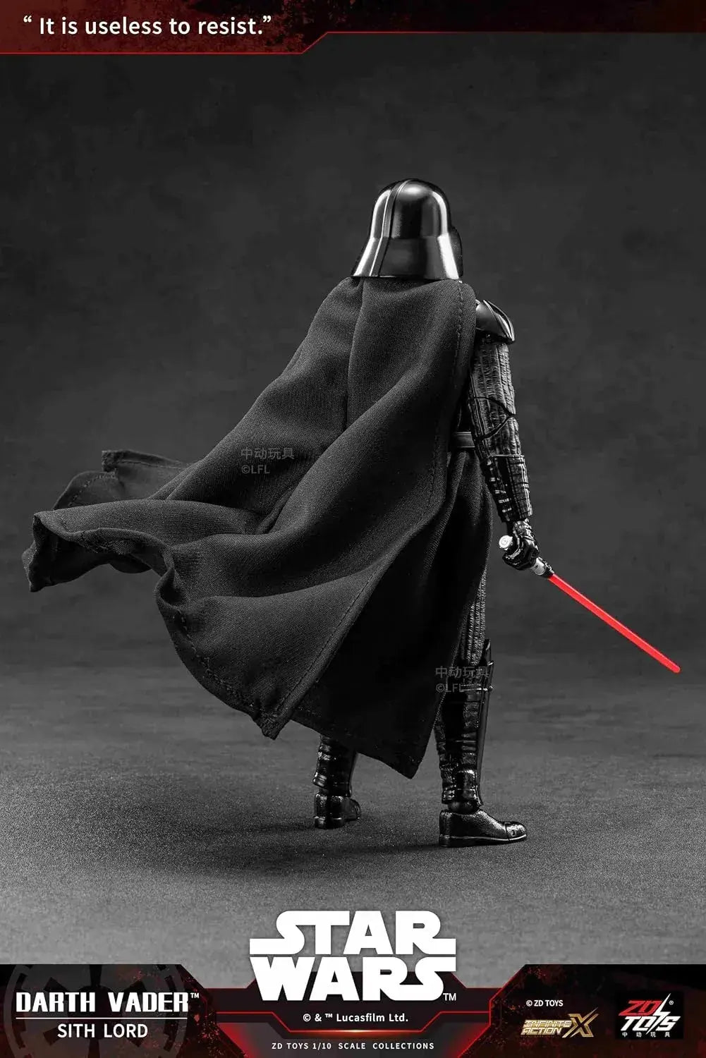 ZD Toys Star Wars Darth Vader Figure, 7-Inch Toys Collectible
