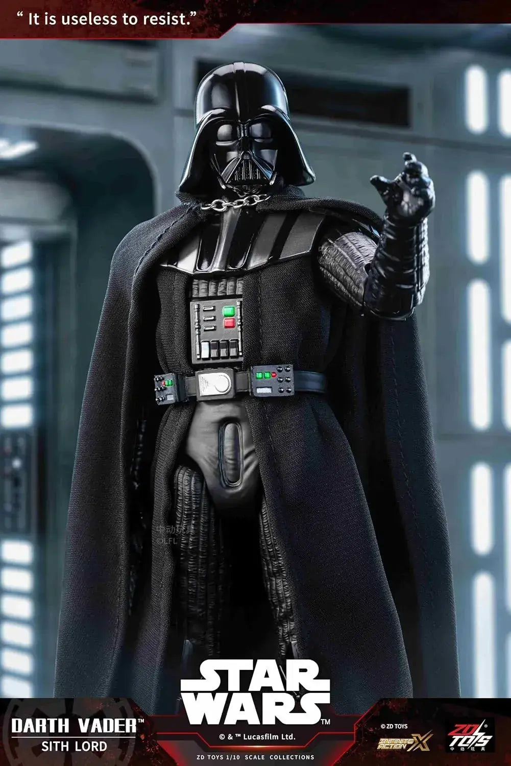 ZD Toys Star Wars Darth Vader Figure, 7-Inch Toys Collectible